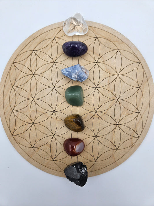 7 stone chakra set